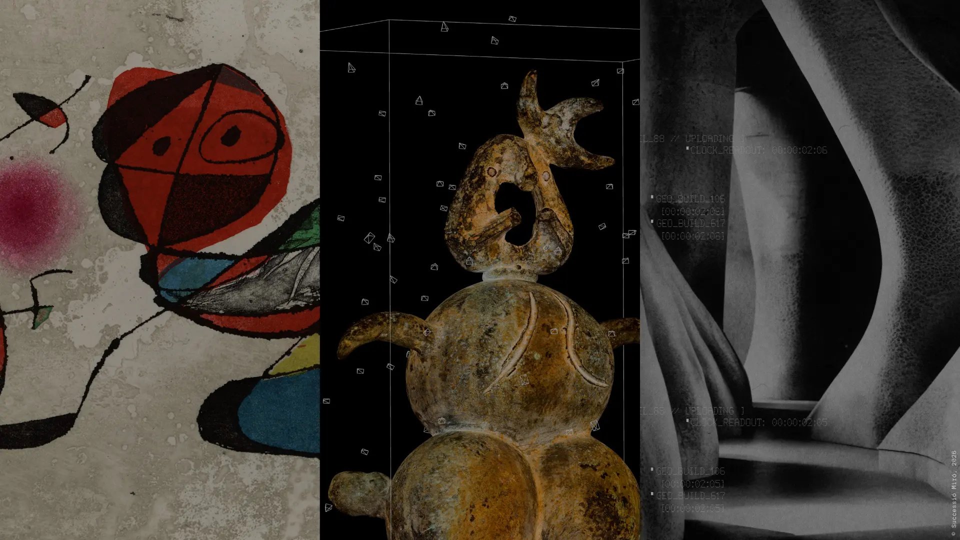 Gaudí–Miró–Gomis: Deconstructed